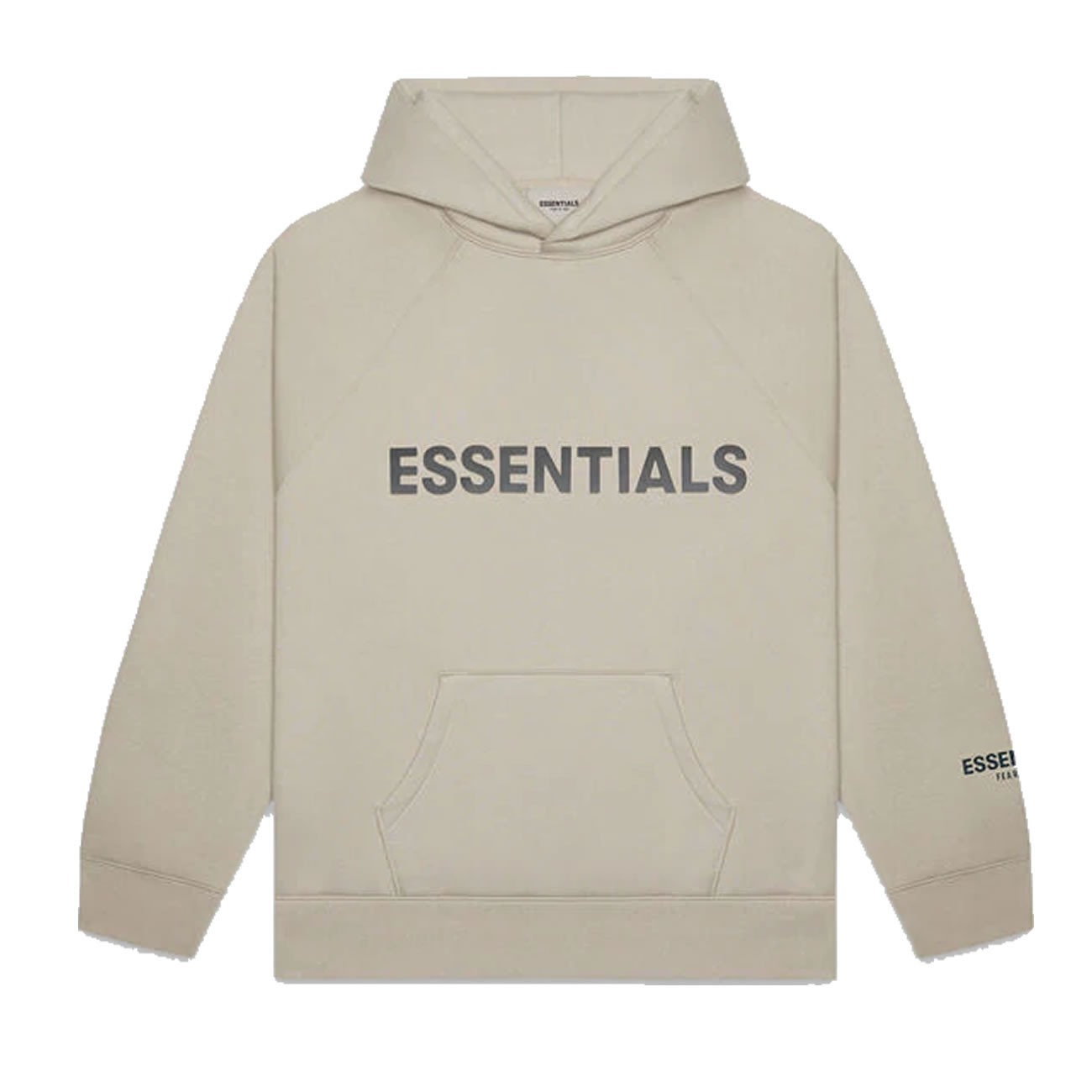 Fear Of God Essentials Pullover Hoodie Applique Logo Ss20 (2) - newkick.cc